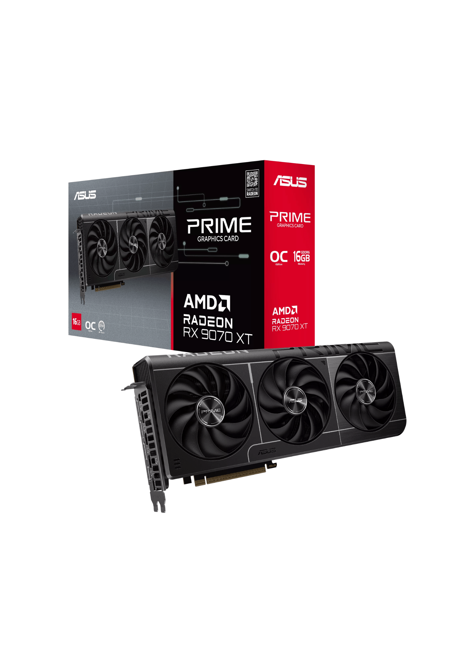 ASUS Prime Radeon RX 9070 XT OC 16 GB Edition