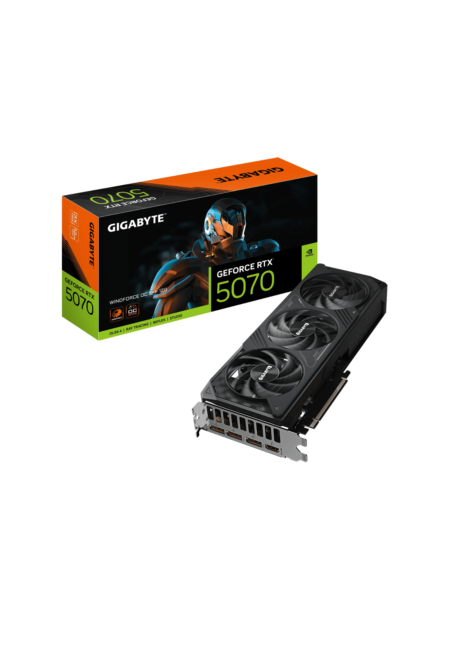 Gigabyte Geforce RTX 5070 Windforce OC SFF 12G GDDR7