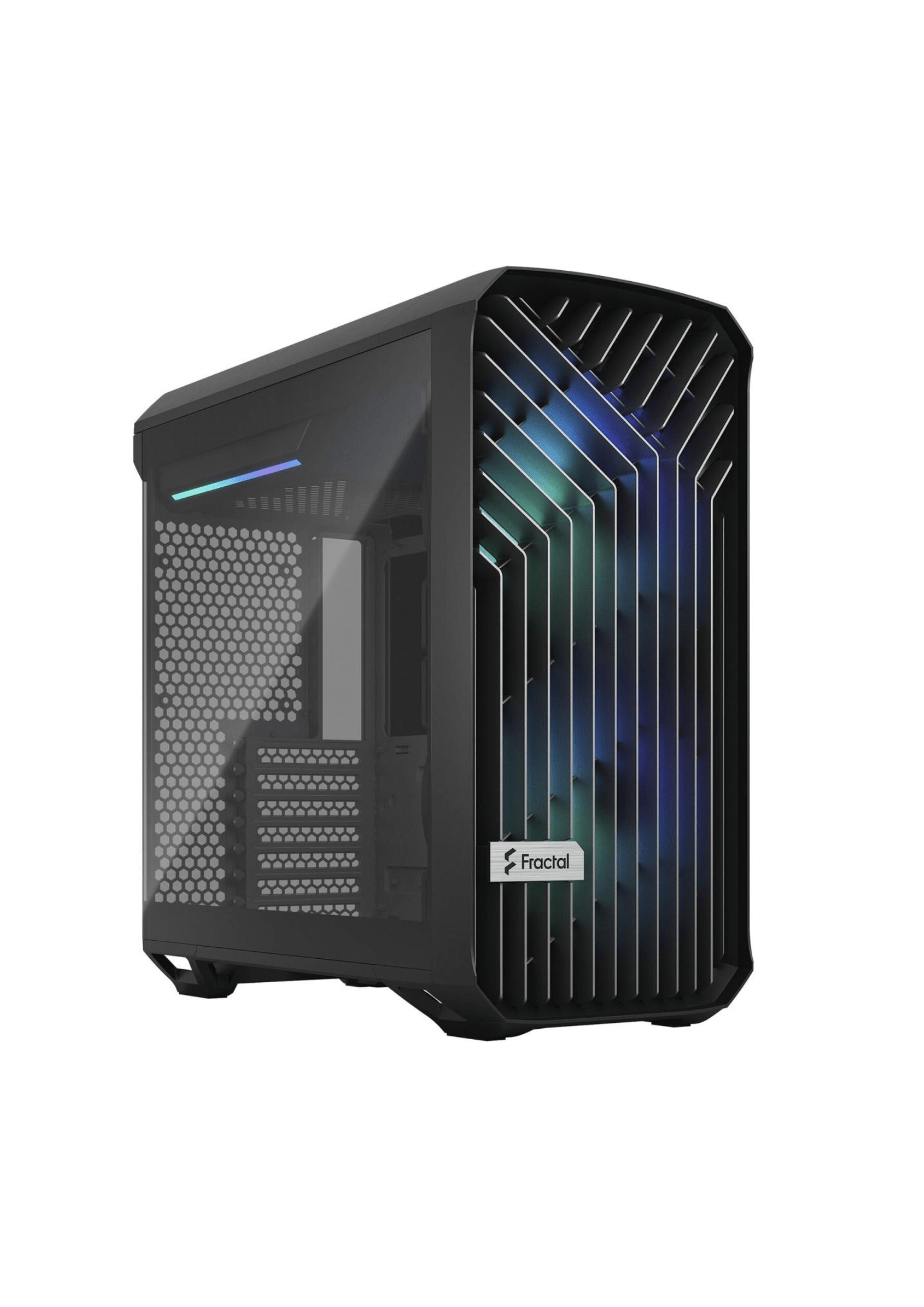 Fractal Design Torrent Compact (Black RGB TG Light Tint) Mid-Tower Tempered Glass RGB Gaming Case
