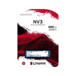 Kingston NV3 500GB PCIe 4.0 NVMe SSD M.2