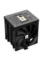 Thermalright Burst Assassin 120 Vision BLACK CPU Air Cooler, Square IPS 2.4" LCD Display