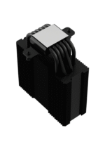 Thermalright Burst Assassin 120 Vision BLACK CPU Air Cooler, Square IPS 2.4" LCD Display - Image 2