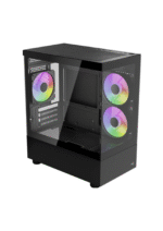 AeroCool Viewport-Mini ARGB Stylish w/ Panoramic View mATX Mini Tower - Image 3