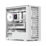 AeroCool D302A (White) ARGB Stylish Mesh Front Panel Design mATX Mini Tower
