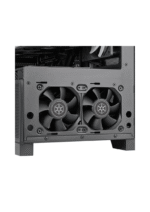 SilverStone Lucid 05 (Black) ARGB ATX Mid Tower Tempered Glass Gaming Case - Image 2