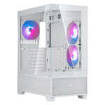 SilverStone Lucid 05 (Black) ARGB ATX Mid Tower Tempered Glass Gaming Case