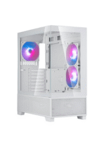 SilverStone Lucid 05 (Black) ARGB ATX Mid Tower Tempered Glass Gaming Case