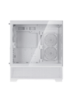SilverStone Lucid 05 (Black) ARGB ATX Mid Tower Tempered Glass Gaming Case - Image 3