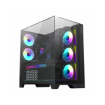 GAMEMAX INFINITY PLUS (No Fans Included) Black Mid-Tower Gaming Case