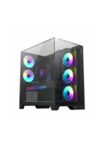 GAMEMAX INFINITY PLUS (No Fans Included) Black Mid-Tower Gaming Case