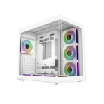 Cooler Master Elite 600 (White) ATX ARGB 7 Pre-installed 120mm Mid-Tower Gaming Case