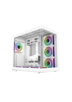 Cooler Master Elite 600 (White) ATX ARGB 7 Pre-installed 120mm Mid-Tower Gaming Case