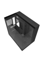 DarkFlash TH285 ATX PC Gaming Case with 4*Fans Black Mid-Tower Gaming Case - Image 2