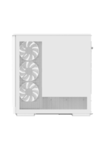 AeroCool P500A DIGI (White) ARGB Stylish 4 Pre-installed 120mm Mid-Tower Gaming Case - Image 2