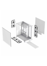 GAMEMAX INFINITY PLUS (No Fans Included) White Mid-Tower Gaming Case - Image 3