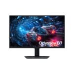 Samsung Odyssey G7 (2025) (FG706) 27" Flat Monitor IPS Dual Mode (4K 180Hz Or FHD 360Hz) 1ms(GTG), 10Bit, HDR10+, 99% sRGB, HDMI 2.1, G-Sync Compatible w/ New Design, Ergonomic Stand