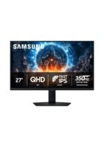 Samsung Odyssey G6 (FG600) 27" Flat Monitor 2K (2560 x 1440) IPS, 350Hz, 1ms(GTG), HDR 400, 99% sRGB, HDMI 2.1, G-Sync Compatible w/ Sleek Metal Design & Ergonomic Stand