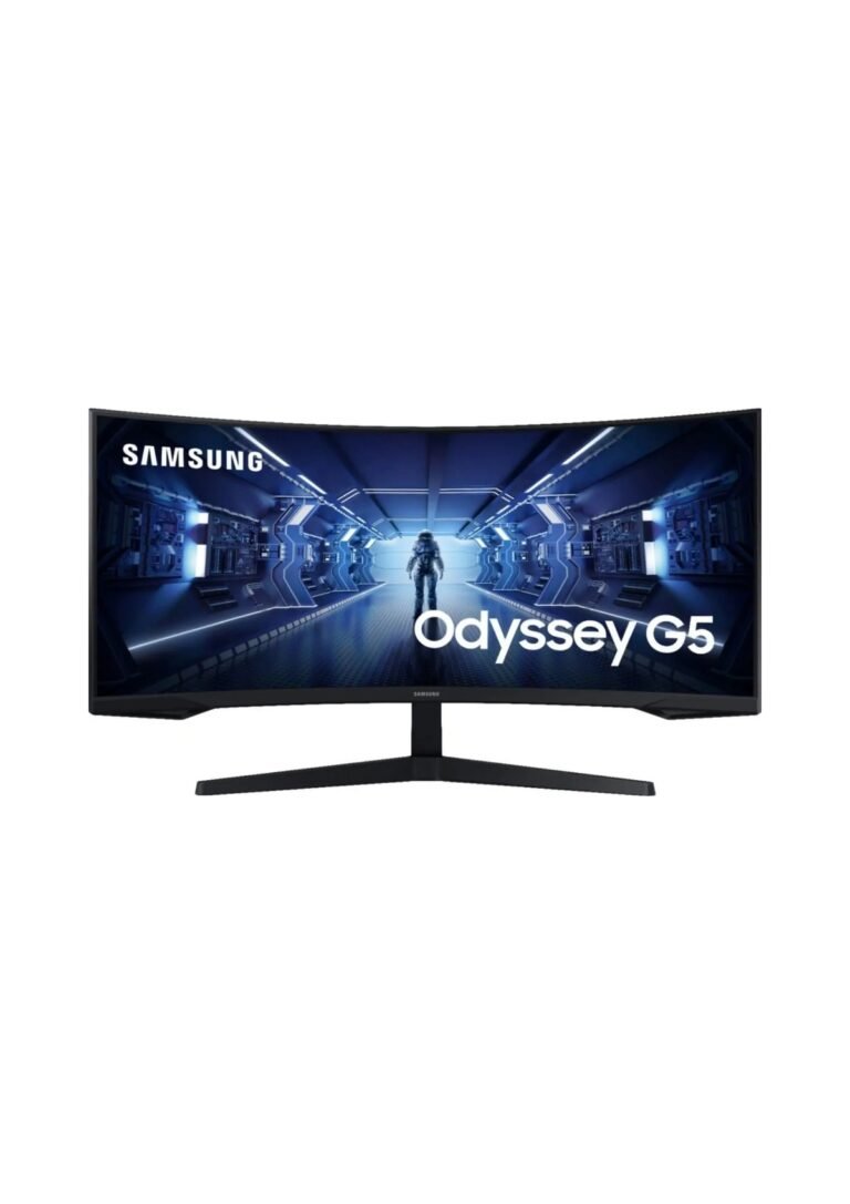 SAMSUNG Odyssey G5 34-inch 165Hz 1ms Ultra-Wide UWQHD 2K Curved Gaming Monitor