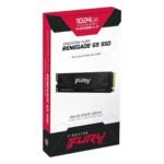 Kingston FURY Renegade G5 1TB PCIe 5.0 NVMe M.2 SSD-Sequential Read/Write (14200/11000 MB/s)