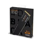 WD BLACK SN850X 4TB PCIe 4.0 NVMe M.2 SSD-Sequential Read/Write (7300/6600 MB/s)