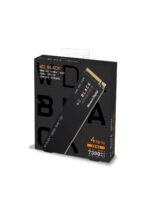 WD BLACK SN850X 4TB PCIe 4.0 NVMe M.2 SSD-Sequential Read/Write (7300/6600 MB/s)