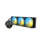 SilverStone Frost Knight 360 Elite LCD ARGB 360mm Liquid Cooler – Black