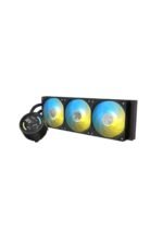 SilverStone Frost Knight 360 Elite LCD ARGB 360mm Liquid Cooler – Black