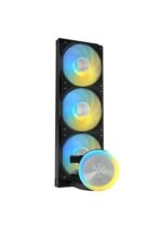 SilverStone Frost Knight 360 Elite ARGB 360mm Liquid Cooler – Black — view 2
