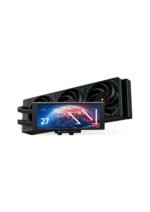Thermalright Trofeo Vision 360 ARGB BLACK CPU Liquid Cooler w/ 6.86" IPS UW (1280×480) Flat Display, High Performance AIO TL-UB36 — view 3