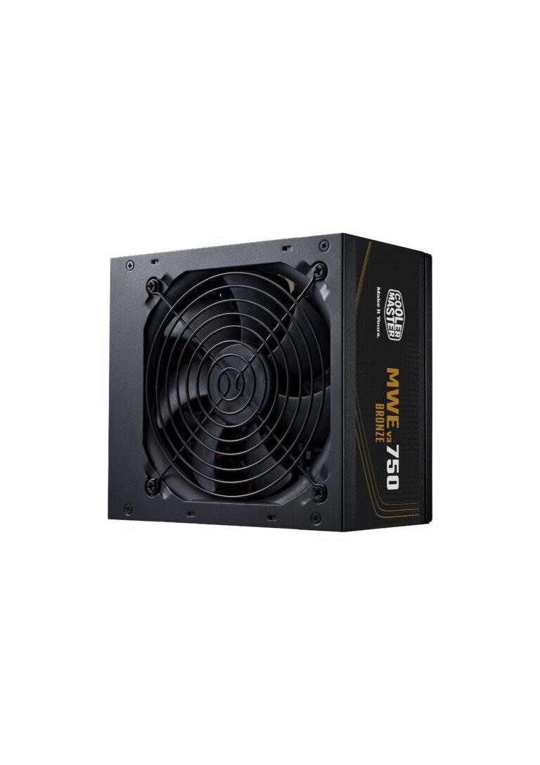 Cooler Master MWE Bronze 750 V3 230V (ATX 3.1) 750W 80 Plus Bronze Power Supply w/ Quiet HDB fan