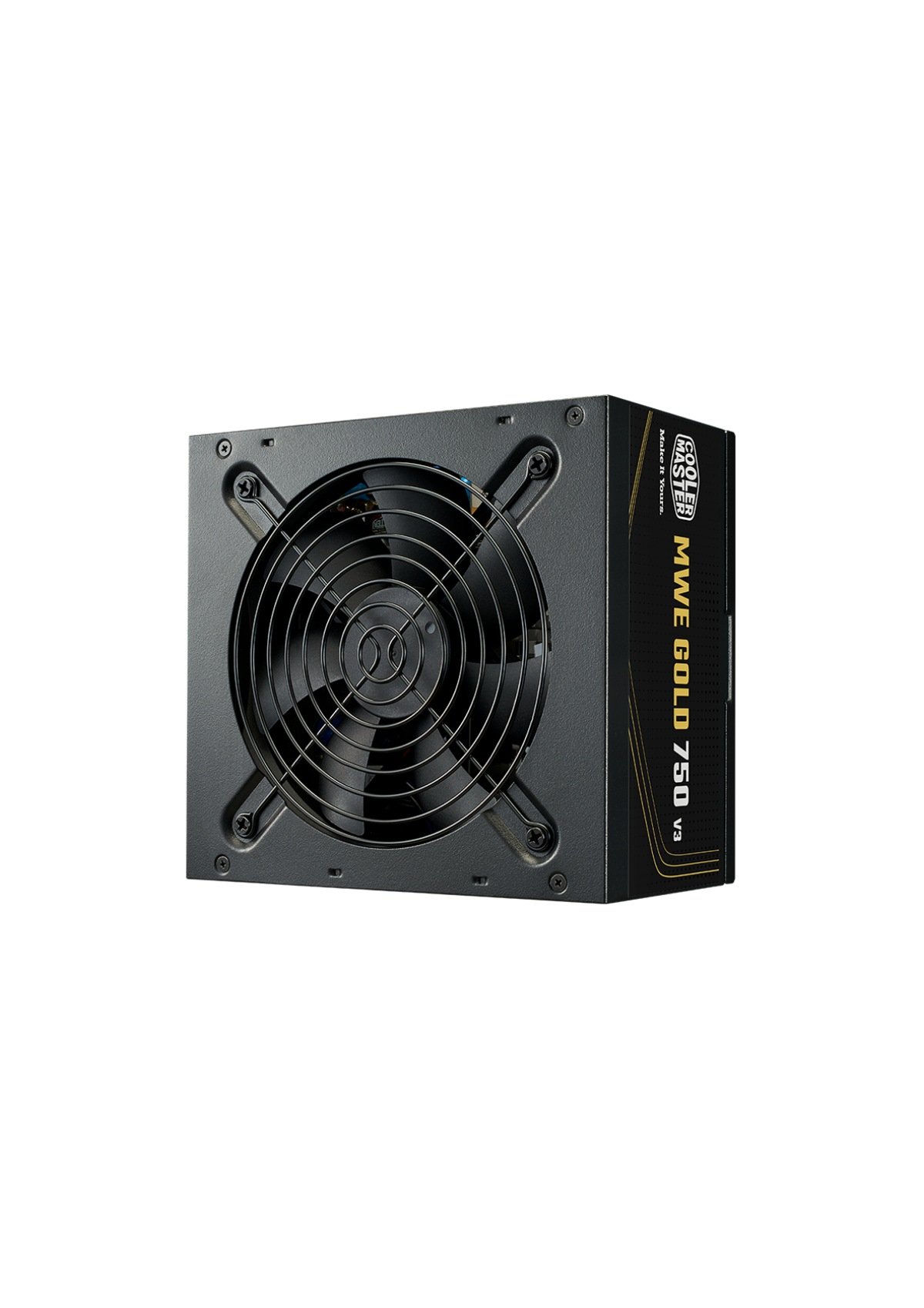 Cooler Master MWE GOLD 750 V3 (ATX 3.1) 750W 80 Plus Gold Non-Modular Power Supply — Image 1 Cooler Master MWE GOLD 750 V3 (ATX 3.1) 750W 80 Plus Gold Non-Modular Power Supply w/ (12V-2x6) PCIE 5.1 Connector