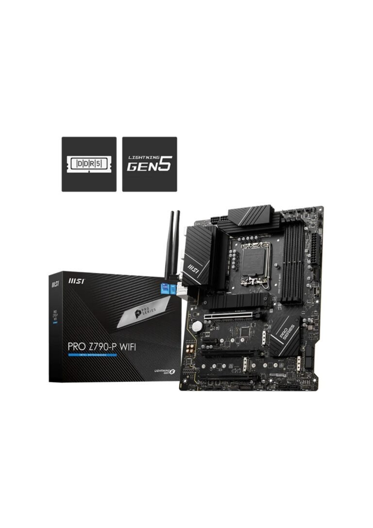 MSI PRO Z790-P WIFI (WiFi 6E) , Intel 13th 12th Series, LGA 1700/DDR5/PCIe 5.0/4xM.2 - ATX Gaming MotherBoard