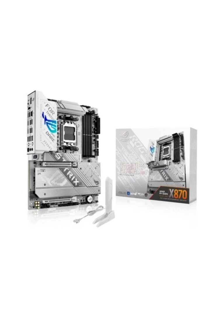 ASUS ROG STRIX X870-A GAMING WIFI (Wi-Fi 7) AMD RYZEN 7000 8000 9000 Series AM5/DDR5/PCIe 5.0/4xM.2 - ATX Gaming Motherboard