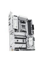 ASUS B850 MAX Gaming WIFI AM5 ATX Motherboard, AMD B850 Chipset, 4x DIMM DDR5 Slots, Up to 256GB Max Memory, 1x PCIe 5.0 x16, 3x M.2 Slots, Wi-Fi 6E & BT 5.3, White — view 3