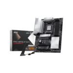 MSI PRO X870E-P WiFi 7 Motherboard, ATX - Supports AMD Ryzen 9000/8000 / 7000 Processors, AM5-60A SPS VRM, DDR5 Memory Boost (8200+ MT/s OC), PCIe 5.0 x16 & 4.0 x16, M.2 Gen5, Wi-Fi 7, 5G LAN