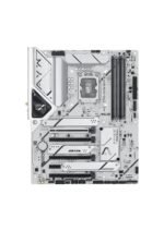 ASUS Z790-AYW WiFi W II Intel Z790 (LGA 1700) ATX Motherboard with PCIe® 5.0, 3X M.2, 12+1 DrMOS, DDR5, WiFi 6, 2.5Gb LAN, HDMI, USB 10Gbps Type-C®, USB 10Gbps Type-C®, Thunderbolt™, USB4®, Aura Sync — view 3