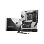 MSI PRO Z790-A MAX WiFi 7 ProSeries DDR5 Supports 14th/13th Gen LGA 1700 PCIe 5.0 2.5Gbps LAN USB 3.2 Gen2 Mainboard