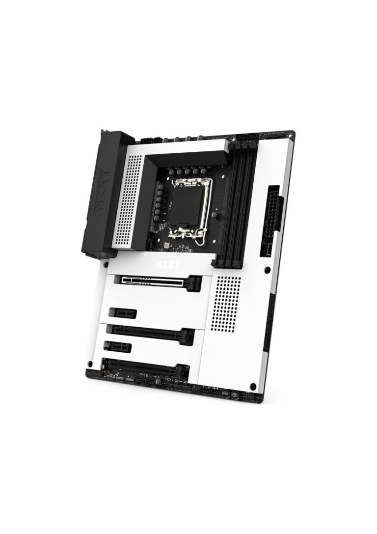 NZXT N7 Z790 ATX Gaming Motherboard - Intel Z790, WiFi 6E, Bluetooth, White