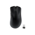 ATTACK SHARK R1 Wireless Gaming Mouse,Tri-Mode Connection (2.4G/Wired/BT5.2),55g Lightweight,18K DPI Optical Sensor,HUYU 20 Million Key Life,Ergonomic Design,for PC/Laptop/Win/Mac(Black)