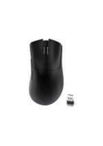 ATTACK SHARK R1 Wireless Gaming Mouse,Tri-Mode Connection (2.4G/Wired/BT5.2),55g Lightweight,18K DPI Optical Sensor,HUYU 20 Million Key Life,Ergonomic Design,for PC/Laptop/Win/Mac(Black)
