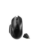 ATTACK SHARK V6 65g Wireless Gaming Mouse with RGB Magnetic Charging Dock,BT/2.4GHz Wireless/Wired Mouse 1K Polling,PixArt PAW3311 Sensor,25000DPI,Office Gamer Mice for PC/Win/Mac(Black)