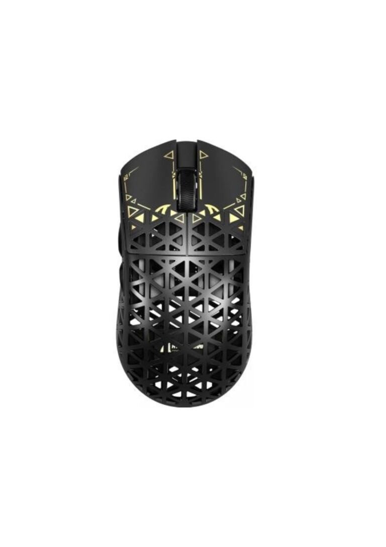 ATTACK SHARK R5Ultra 8K Carbon Fiber Wireless Gaming Mouse with 42000 DPI -PAW3950 MAX Sensor -39g Ultra-Lightweight-Nordic 52840 MCU Chip-Wired/BT/2.4GHz Wirelss Programmable Mouse for PC/Mac (Black)