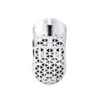 ATTACK SHARK R5Ultra 8K Carbon Fiber Wireless Gaming Mouse with 42000 DPI -PAW3950 MAX Sensor -39g Ultra-Lightweight-Nordic 52840 MCU Chip-Wired/BT/2.4GHz Wirelss Programmable Mouse for PC/Mac (White)