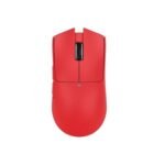 ATTACK SHARK X11 Lightweight Wireless Gaming Mouse with RGB Charging Dock,Tri-Mode-2.4G/USB-C Wired/BT,22K DPI,PAW3311 Optical Sensor,HUYU Switch, 5 programmable Buttons for PC/Mac(Red)
