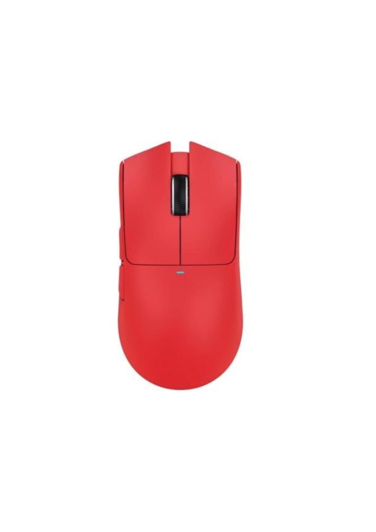 ATTACK SHARK X11 Lightweight Wireless Gaming Mouse with RGB Charging Dock,Tri-Mode-2.4G/USB-C Wired/BT,22K DPI,PAW3311 Optical Sensor,HUYU Switch, 5 programmable Buttons for PC/Mac(Red)