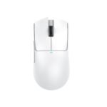 ATTACK SHARK X11 Lightweight Wireless Gaming Mouse with RGB Charging Dock,Tri-Mode-2.4G/USB-C Wired/BT,22K DPI,PAW3311 Optical Sensor,HUYU Switch, 5 programmable Buttons for PC/Mac(White)
