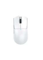 ATTACK SHARK X11 Lightweight Wireless Gaming Mouse with RGB Charging Dock,Tri-Mode-2.4G/USB-C Wired/BT,22K DPI,PAW3311 Optical Sensor,HUYU Switch, 5 programmable Buttons for PC/Mac(White)