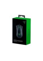 Razer DeathAdder Wired Essential Gaming Mouse 6400 DPI Optical Sensor 5 Programmable Buttons Mechanical Switches Rubber Side Grips-Black