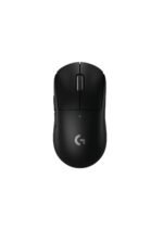 Logitech G PRO X SUPERLIGHT 2 (Black) Wireless Lightspeed Gaming Mouse, Lightweight 60g, 8K Polling, LIGHTFORCE Hybrid Switches, 44K DPI HERO 2 Sensor, 888 IPS, 5 Programmable Buttons, Up To 95 Hours Battery, For PC & Mac