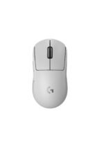 Logitech G PRO X SUPERLIGHT 2 (White) LIGHTSPEED Wireless Gaming Mouse, Lightweight 60g, 8K Polling, LIGHTFORCE Hybrid Switches, 44K DPI HERO 2 Sensor, 888 IPS, 5 Programmable Buttons, Up To 95 Hours Battery, For PC & Mac